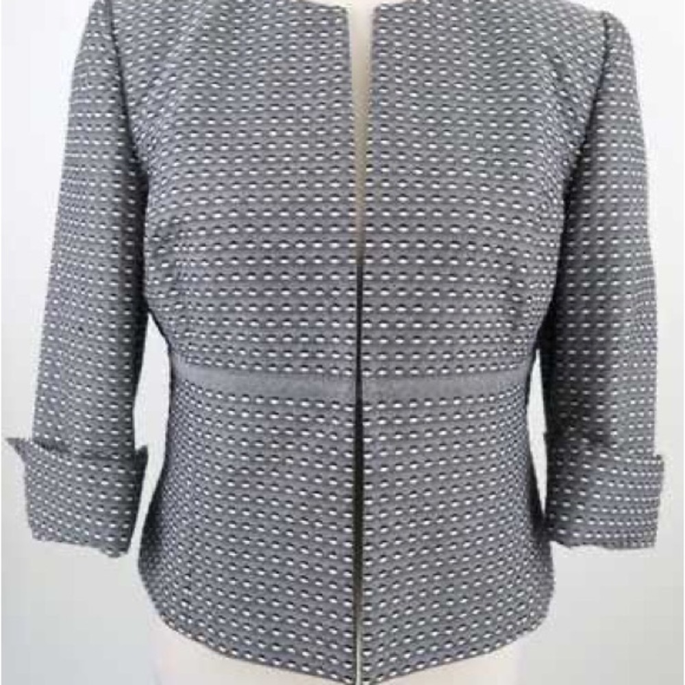 Liz Claiborne Textured Gray Blazer